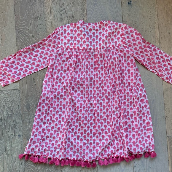 Roller Rabbit Pink Patterned Cover Up / Dress - Picture 3 of 8